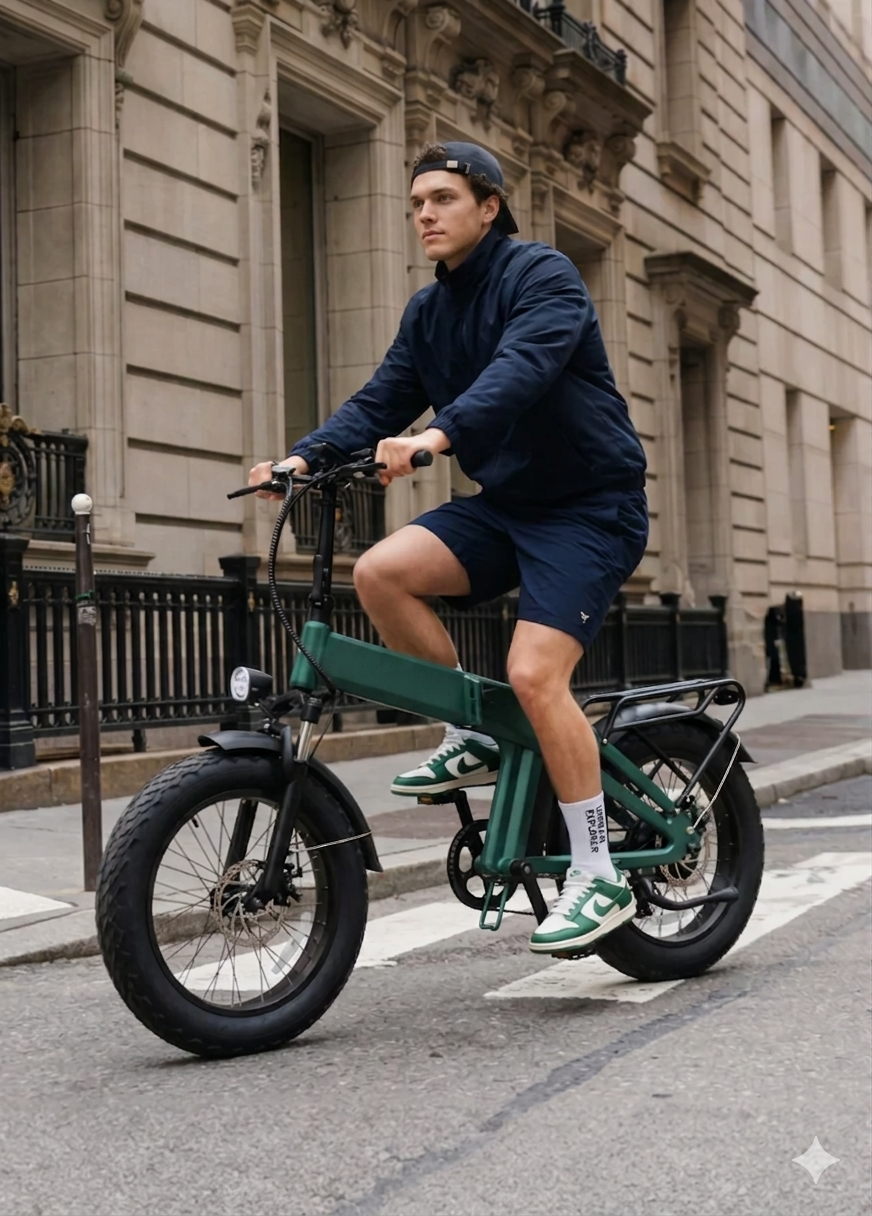 Vélo électrique pliable pour trajets domicile-travail, charge rapide - P40 Max